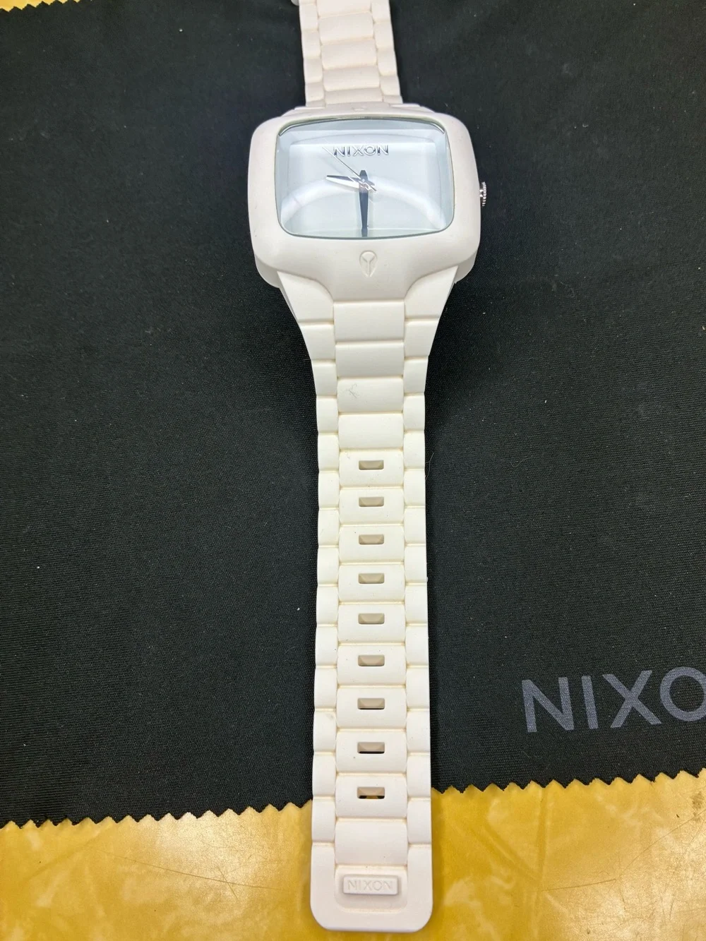 Nixon The Rubber Player White Watch